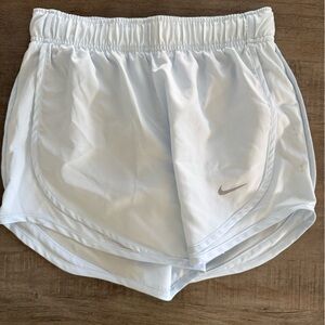 Nike Women's Light Blue Athletic Shorts